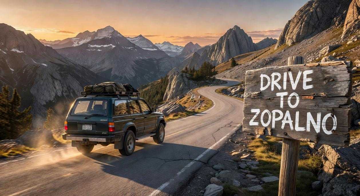 Drive to Zopalno