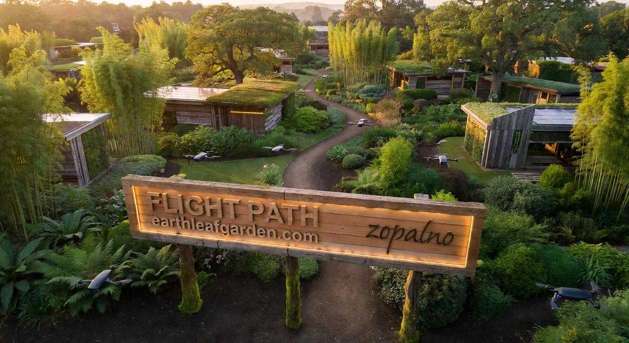 Flight Path earthleafgarden.com Zopalno